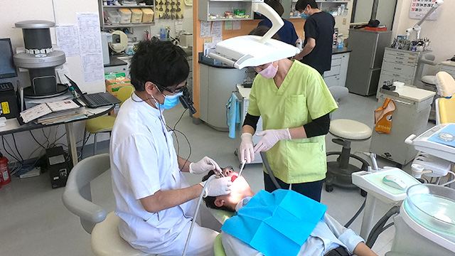 安心して治療を任せていただけるよう心がけております。